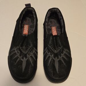 Marvel Kids Black Spider Design Sneakers